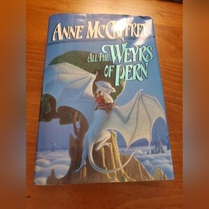 Anne McCaffrey All the Weyes of Pern , vintage book, 1991 fiction